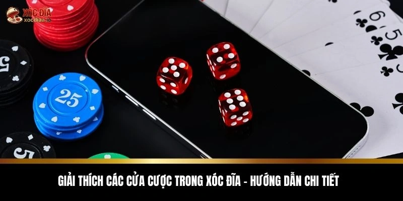 Giải thích các cửa cược trong xóc đĩa